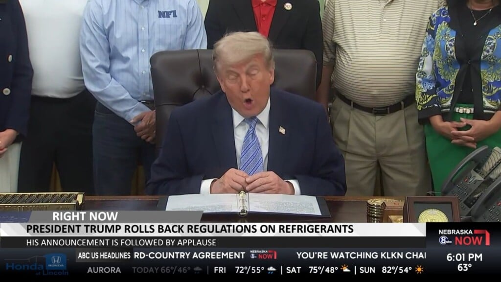 Trump Changes Biden Era Epa Rules; Says It Will Lower Grocery Prices