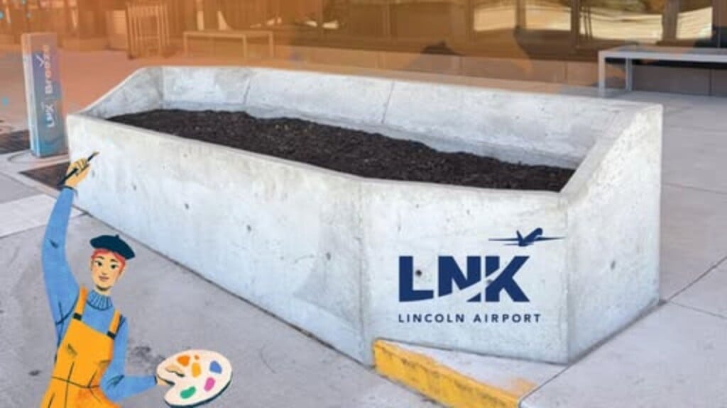 The Lincoln Airport Is Seeking Local Artists For Its Planter Mural Project