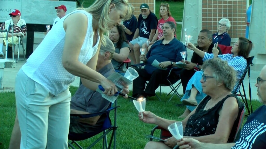 An Annual Memorial Day Tradition Shining A Light On Those Lost In Service