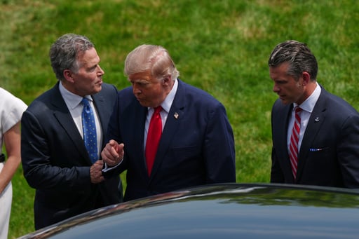 Trump Addresses A Defense Technology Gathering As The Iran War Has Reduced Us Weapon Stocks