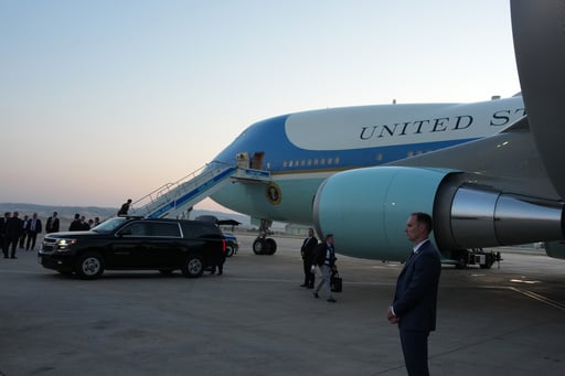 Trump Flies Partway Home From Turkey In An Old Air Force One, Not The New Qatari Gifted Jet