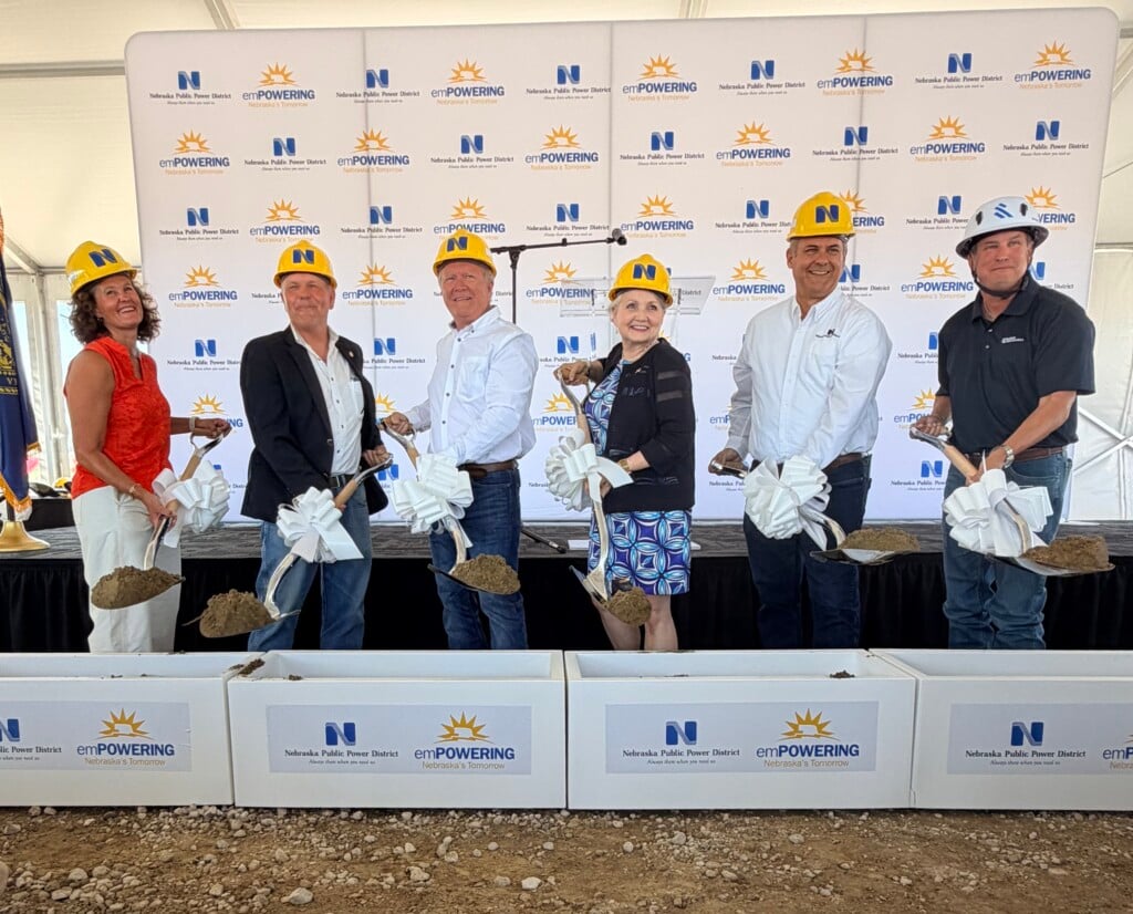 Groundbreaking for Princeton Road Station (NPPD)