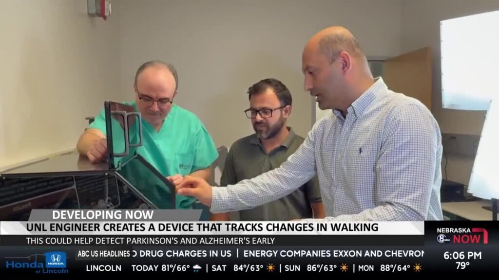Unl Engineer Develops Sticker That Monitors Your Walking Patterns And May Help Doctors Detect Diseases Early