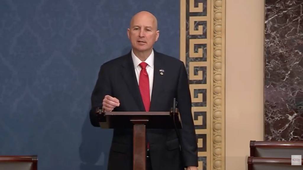 Sen. Ricketts speaking on the Stop Insider Trading Act