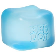 picture of square squishy toy called NeeDoh