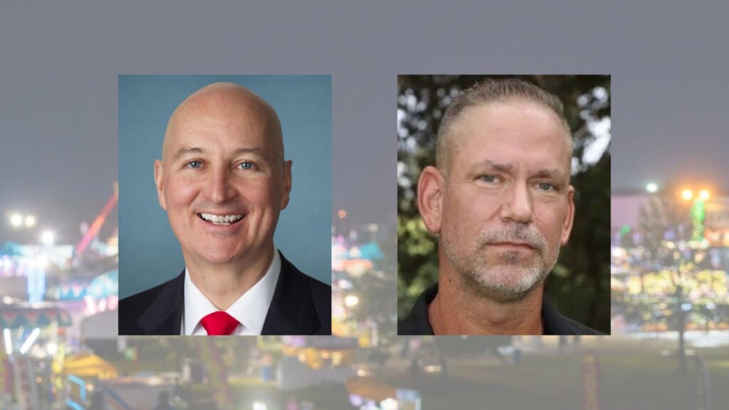Pete Ricketts and Dan Osborn