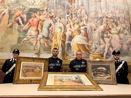Italian Police Recover Stolen Renoir, Cézanne And Matisse Artworks Worth Millions