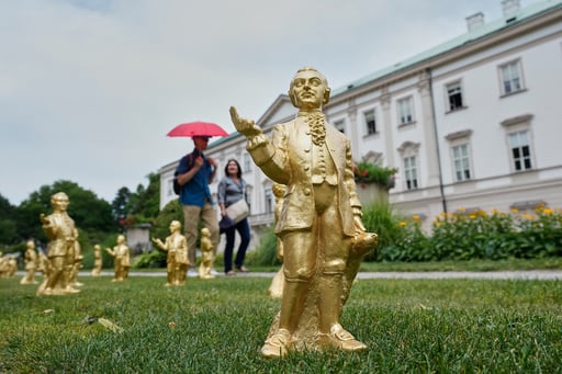 Mini Mozart Heist Blights Anniversary Tribute As Thieves Make Off With 210 Statuettes