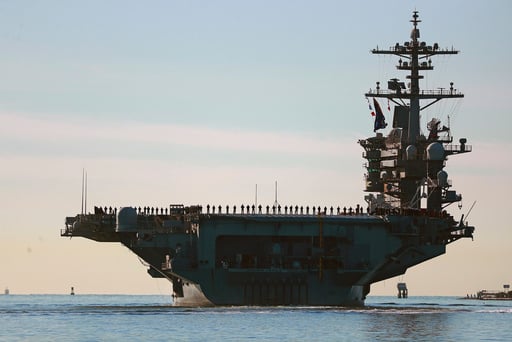 New Aircraft Carrier Heads Toward Mideast After Reports Of Issues On Long Deployed Uss Lincoln
