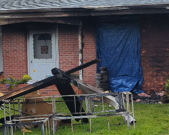 Duplex fire in Lincoln