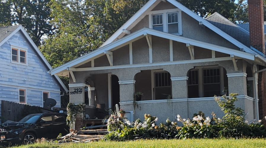 House damage