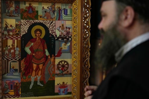 For Everything From Troubled Hearts To Lost Keys, Greeks Bake Cakes For A Wish Granting Saint
