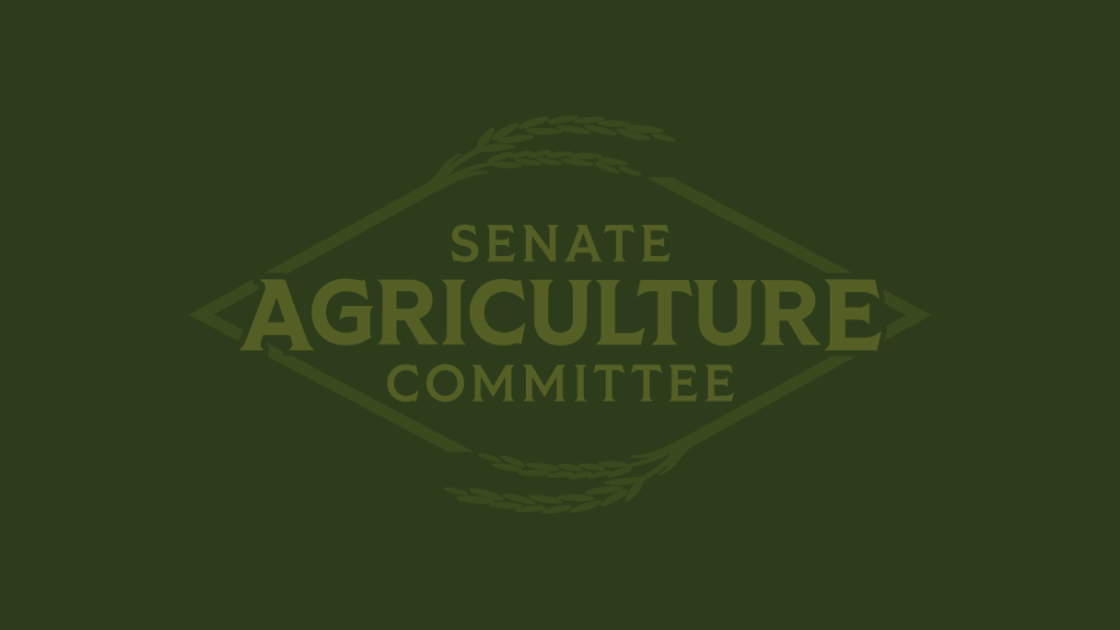 Senate agriculture committee