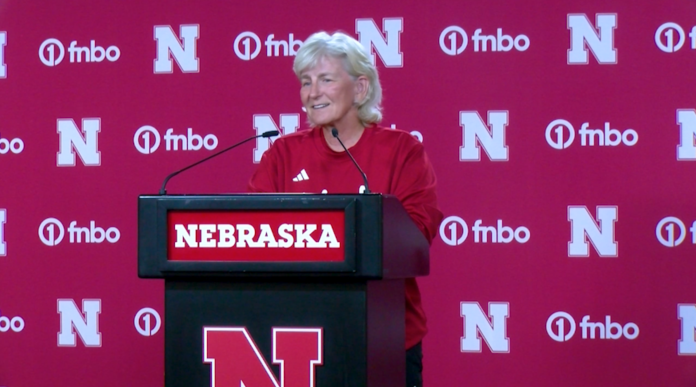 Rhonda Revelle speaks to media Sept. 30
