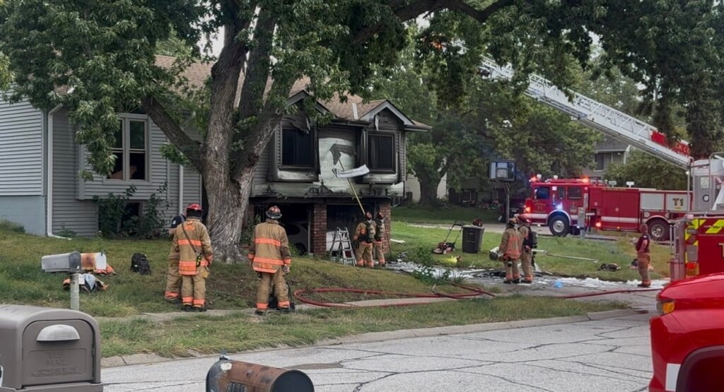 Lincoln garage fire