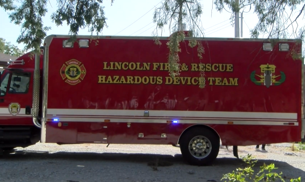 Lincoln Fire & Rescue Hazardous Device Team Vehicle