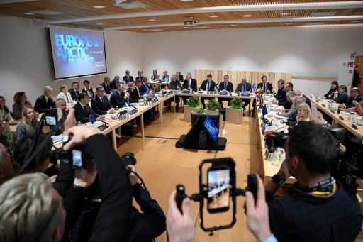 European Leaders Meet As Arctic Thaw Opens Shipping Routes And Russian Buildup Stokes Security Fears