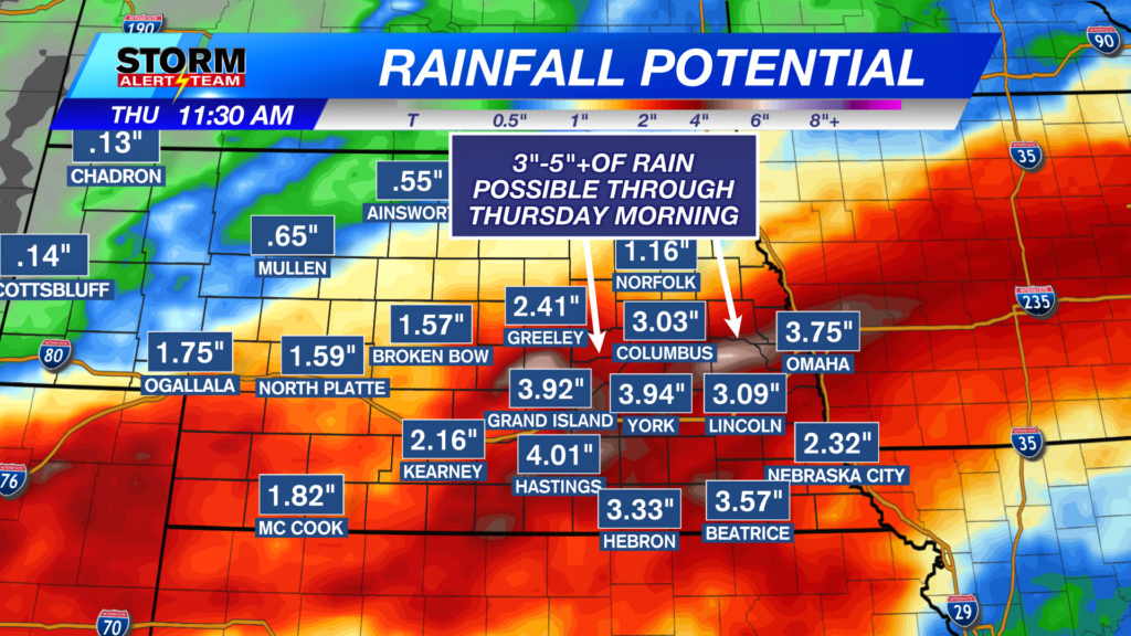 Rainfall Potential Stakte3 Gfs