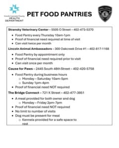 Pet Food Banks LAC