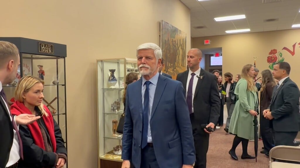 City Of Wilber Welcomes The Czech Republic President For The First Time