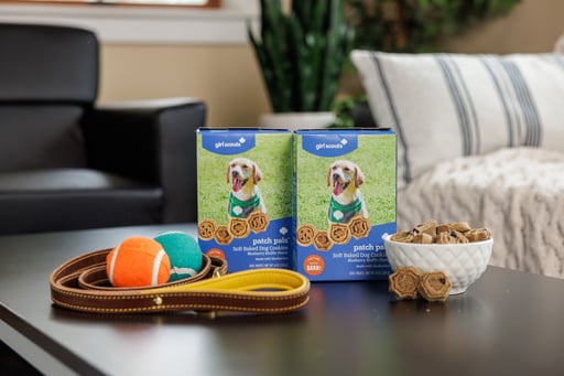 Girl Scouts’ First Cookies For Dogs Will Go On Sale In January