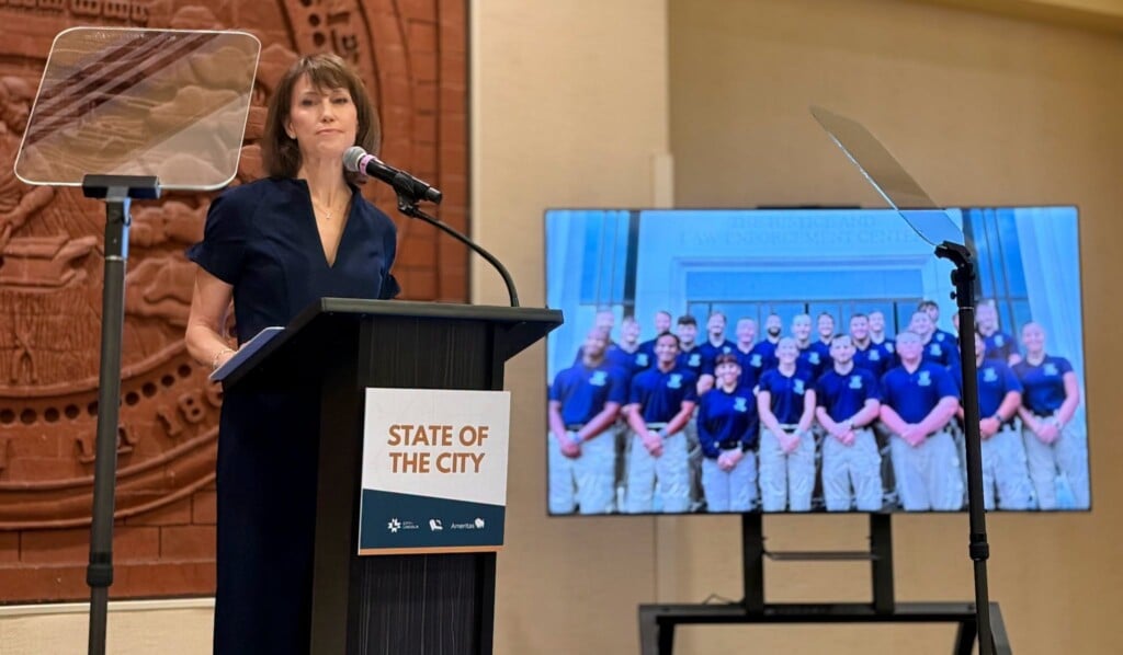 Lincoln Mayor at State of the City Address
