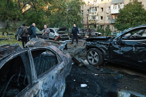 Russian Strikes Across Ukraine Kill 3 People As Kyiv Struggles To Counter Escalating Attacks