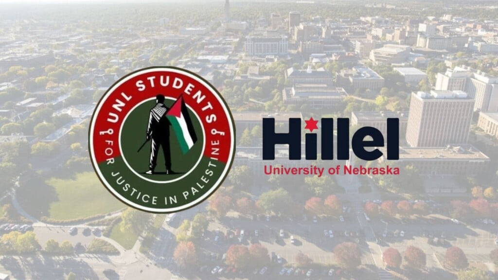 Hillel and UNL Students for Justice in Palestine