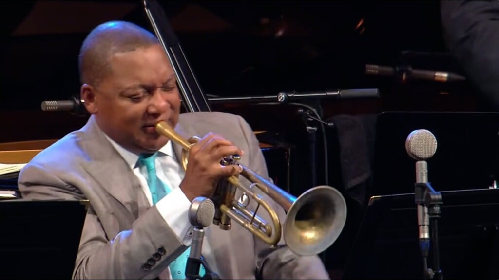 World Renowned Jazz Musician Wynton Marselis Emphasizes Value Of Music Education During Lincoln Visit