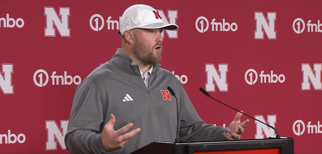 Rob Aurich speaks to media Oct. 13