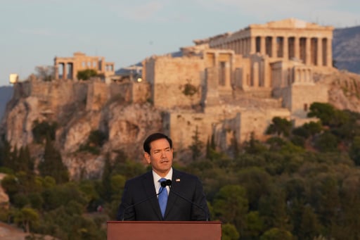 Rubio, In Greece, Calls For The West To Restore Founding Democratic Principles And Values