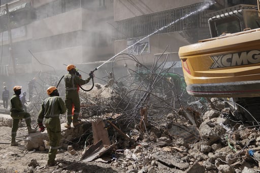First Body Retrieved From Kenyan Collapsed Building After Weeklong Search