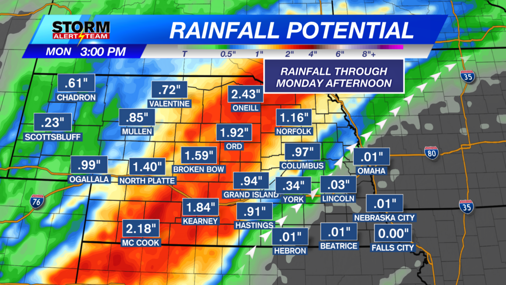 Rainfall Potential State3 Gfs