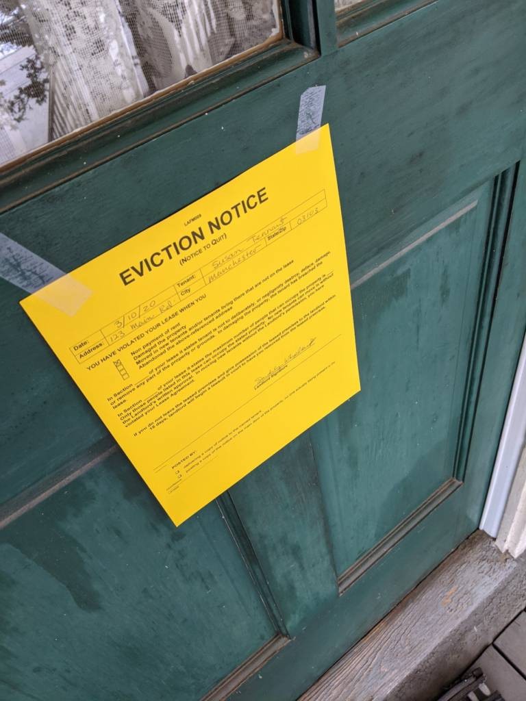 Eviction Notice