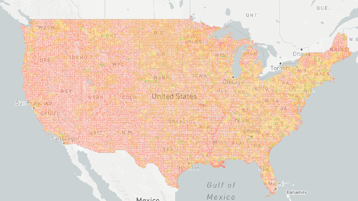 New Hampshire added to National - National Broadband Map Usa Lg1200 