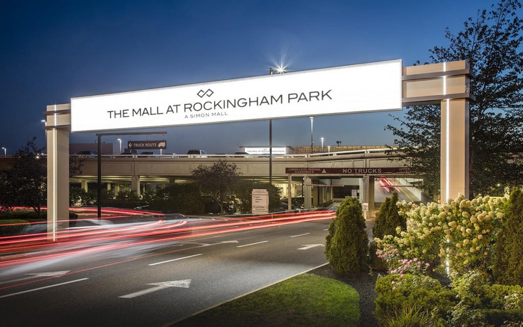 Rockingham Park Mall Sign