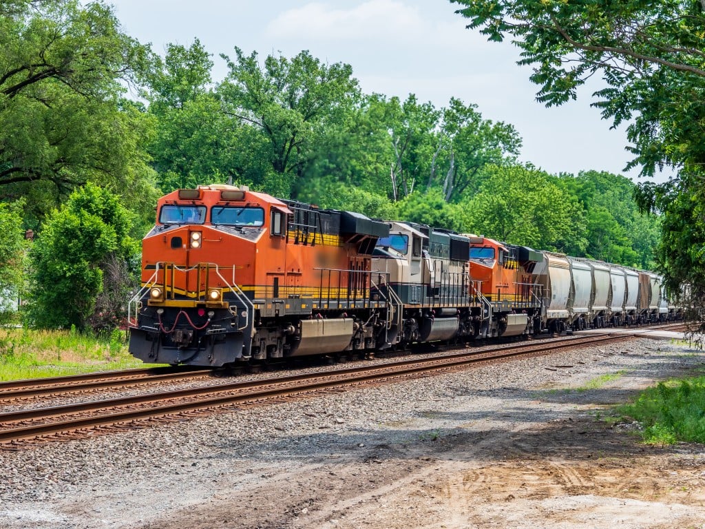 Midwest Railroad And Engines In Indiana