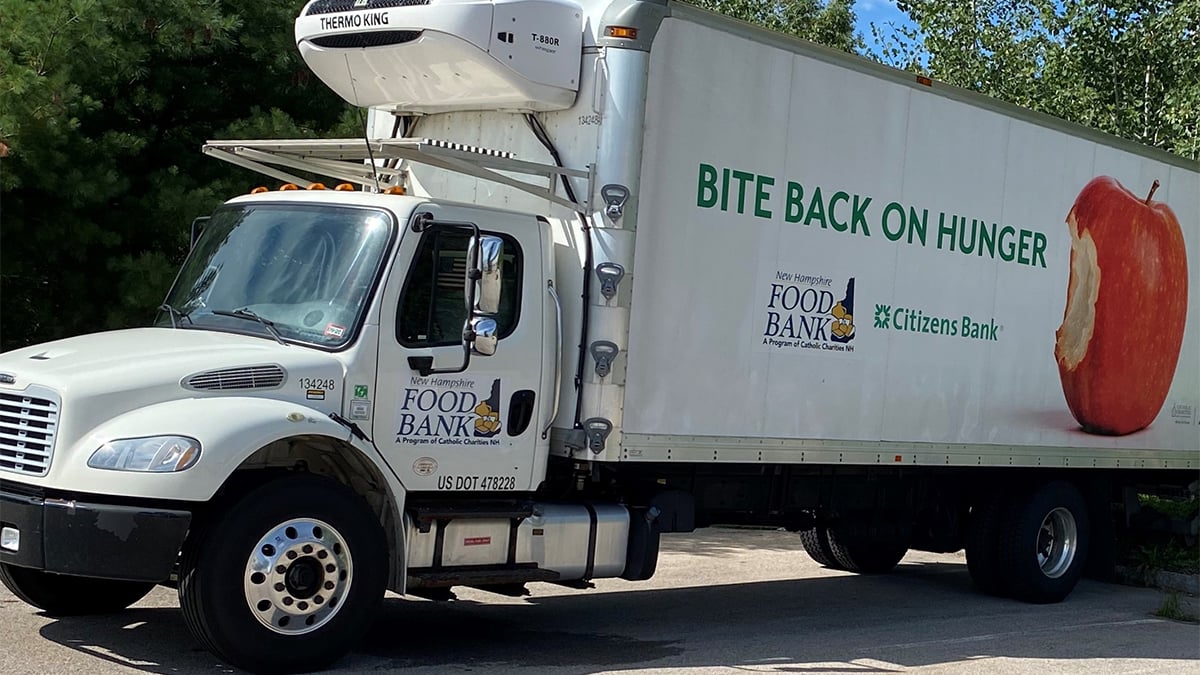 Food bank Number of families seeking food in New Hampshire is