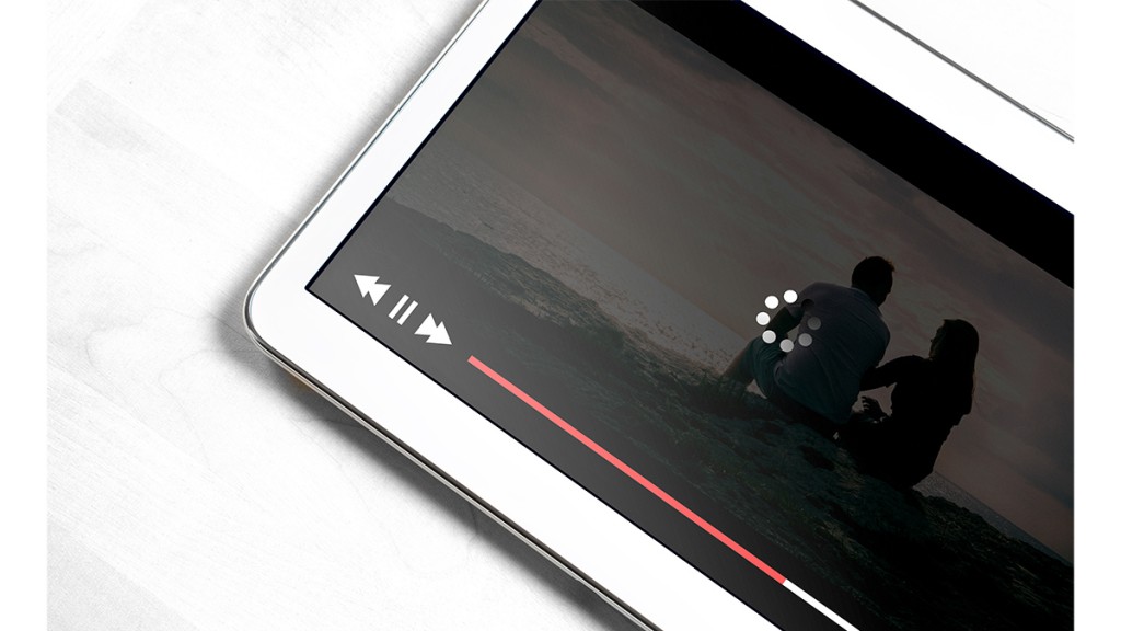 Slow Internet Connection. Bad Online Movie Streaming Service. Loading Icon Rolling On Video.