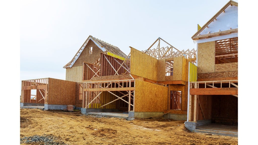 New Construction Of A House Framed New Construction Of A House Building A New House From The Ground Up