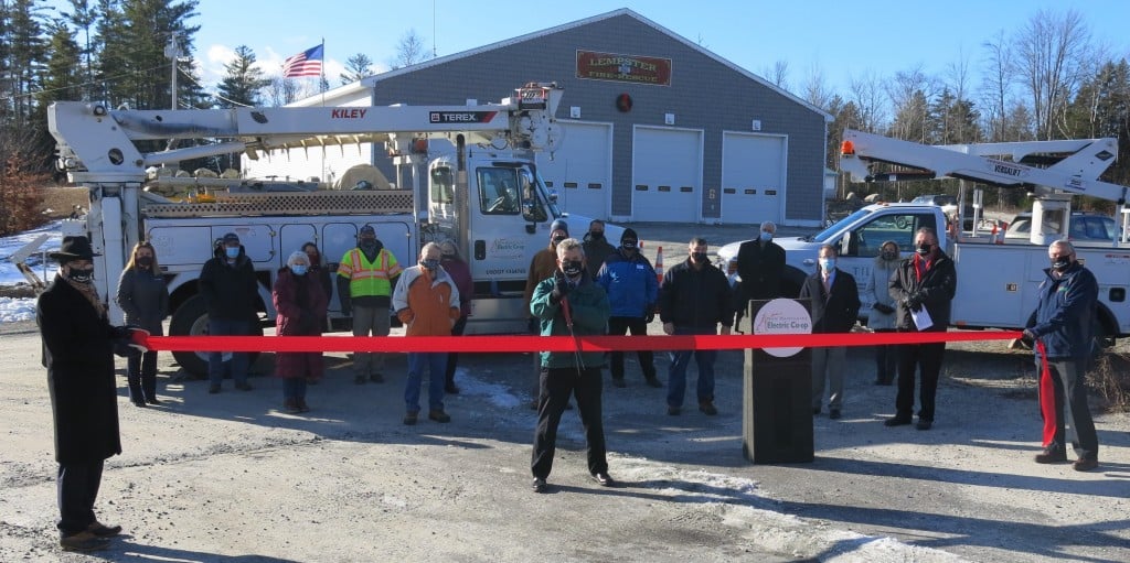 Nhec Broadband Ribbon Cutting Group