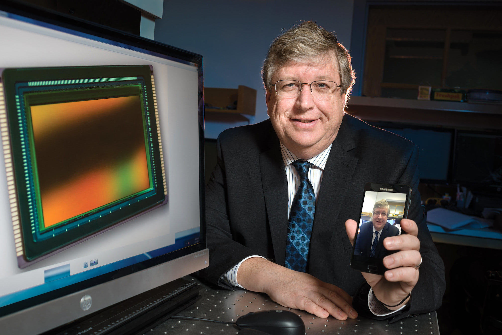 Dartmouth professor wins Emmy Award for image sensor technology