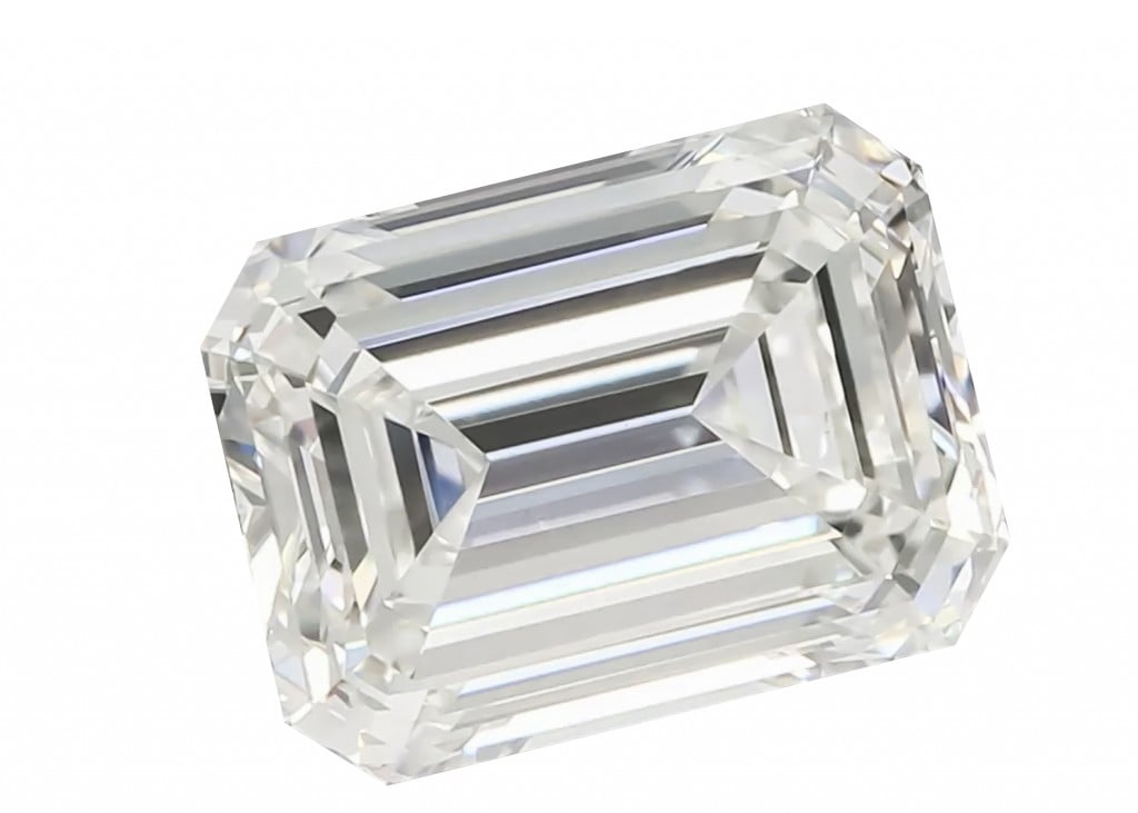 Emerald Cut Lab Grown Diamond