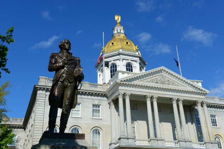 New Hampshire State House, Nh, Usa