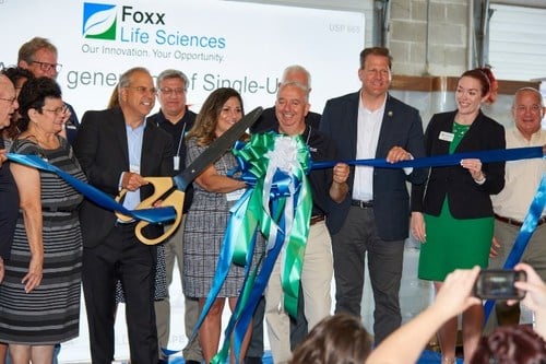 Foxx Life Sciences Ribbon Cutting