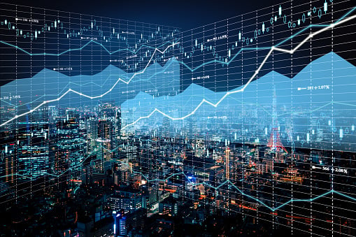 Graph, Digital Display, Stock Market Data, Bank Account, Chart