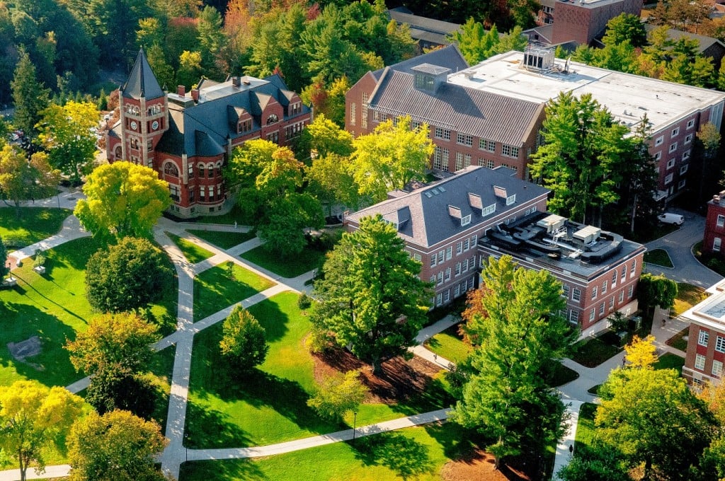 Aerial Of Campus