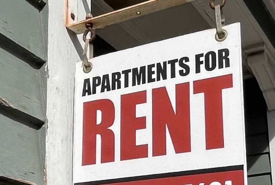 Apartments For Rent Sign