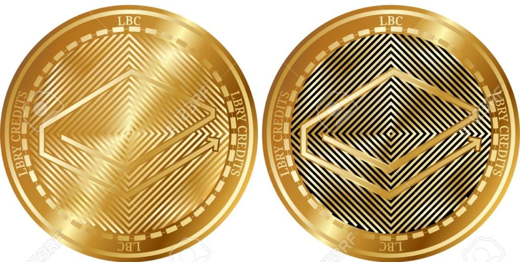 Set Of Physical Golden Coin Lbry Credits (lbc)