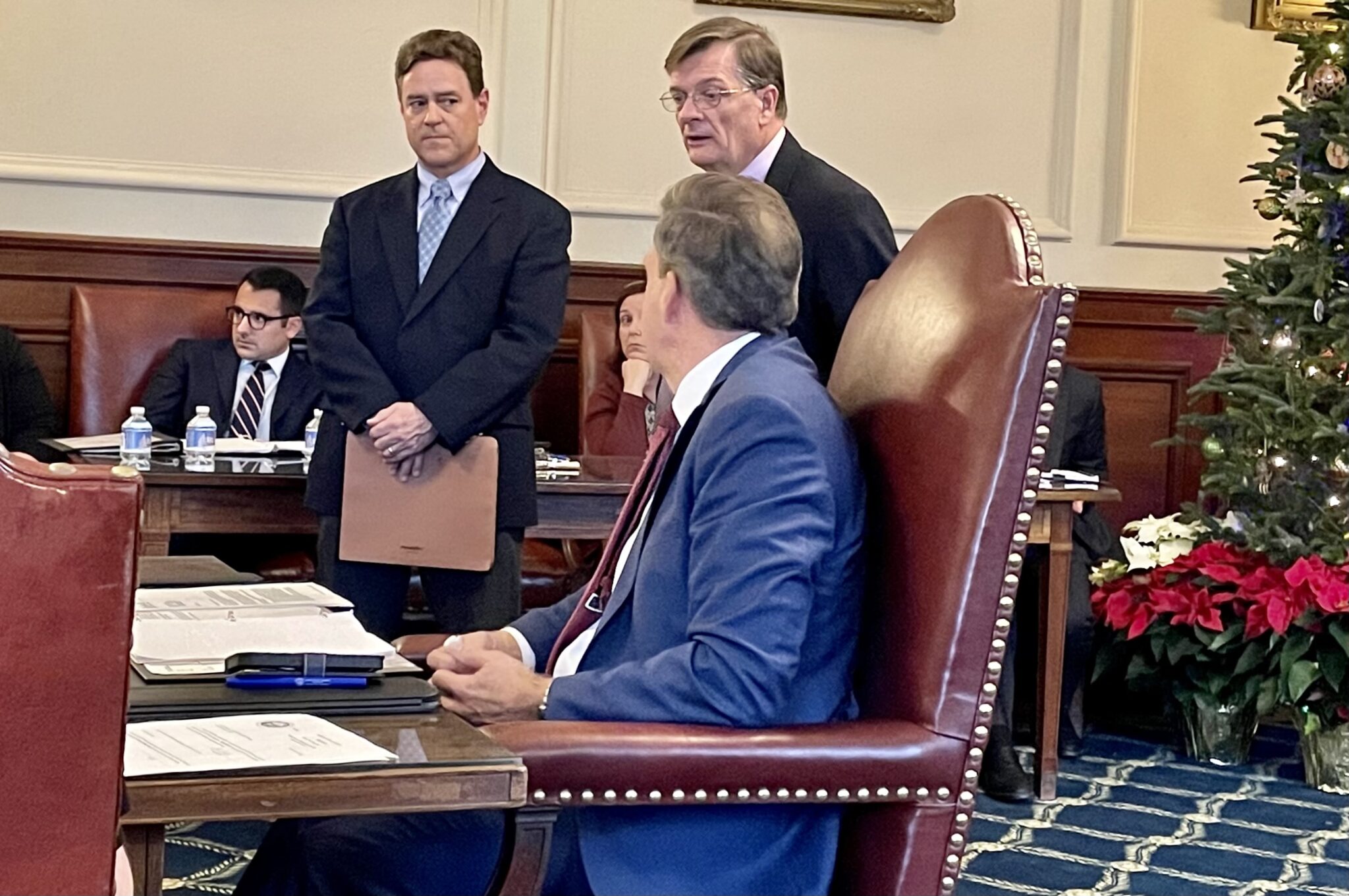 Laconia officials deny leading selection of developer, contradicting